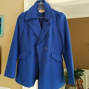 Royal blue coat